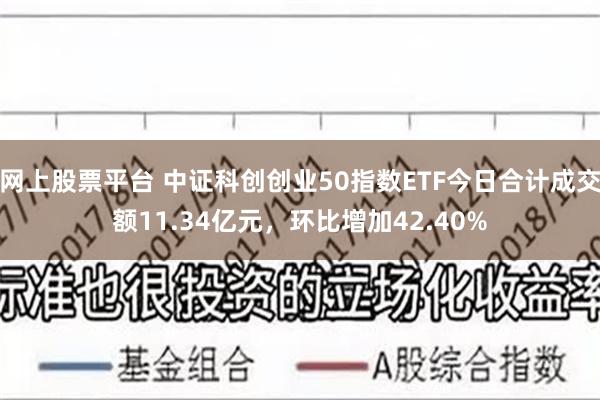 网上股票平台 中证科创创业50指数ETF今日合计成交额11.34亿元，环比增加42.40%