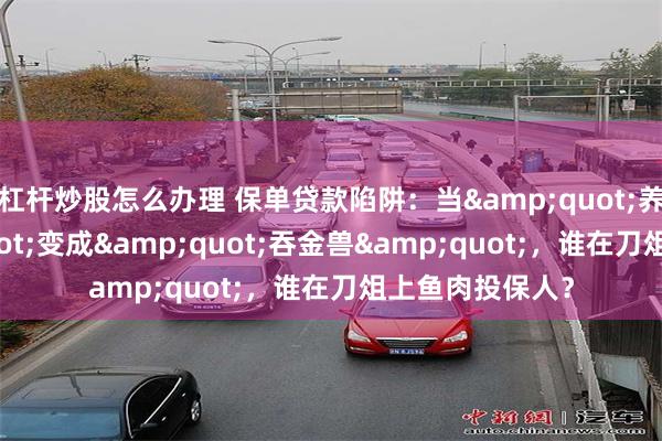 杠杆炒股怎么办理 保单贷款陷阱：当&quot;养老钱&quot;变成&quot;吞金兽&quot;，谁在刀俎上鱼肉投保人？